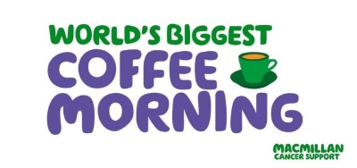 Macmillan Coffee Morning - Next Sunday