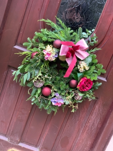 Deluxe Christmas door wreath