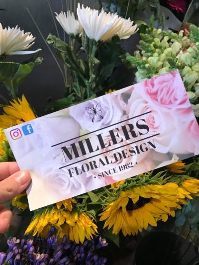 Millers floral design gift voucher