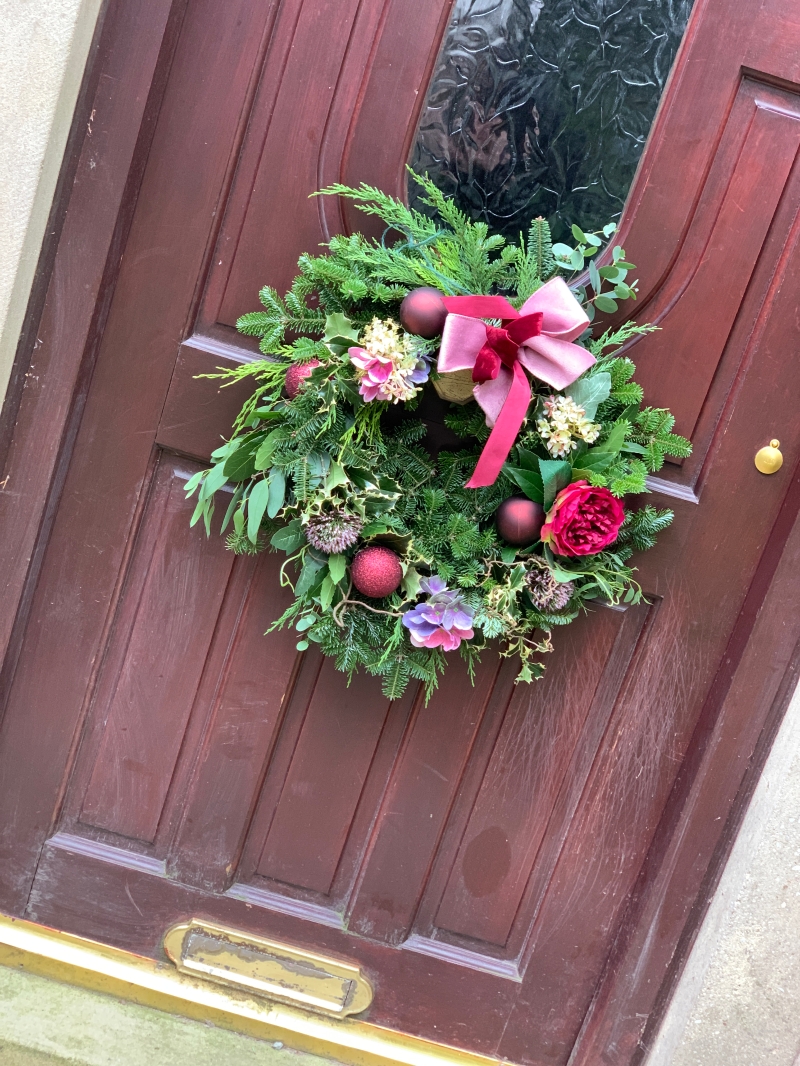 Deluxe Christmas door wreath