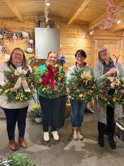 Xmas door wreath