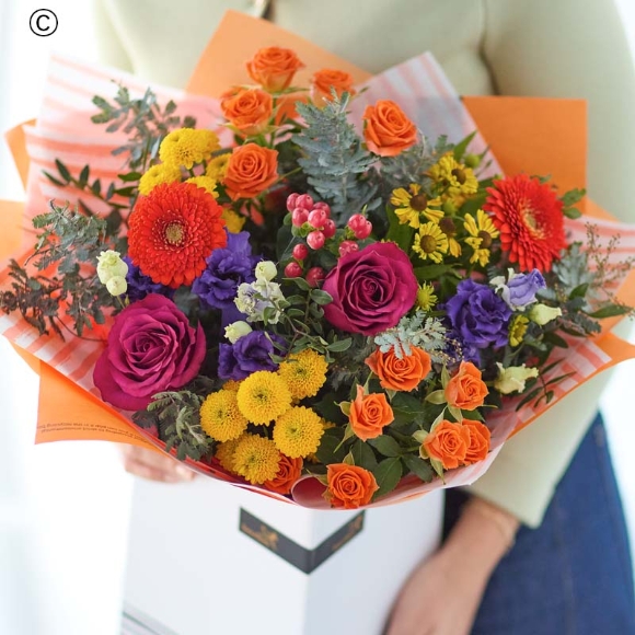 Autumn Classic Lily  Free Hand tied
