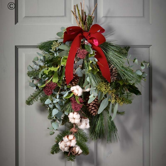 Christmas Classic  Door Swag
