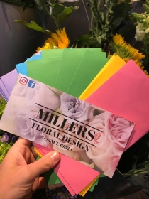 Millers floral design gift voucher