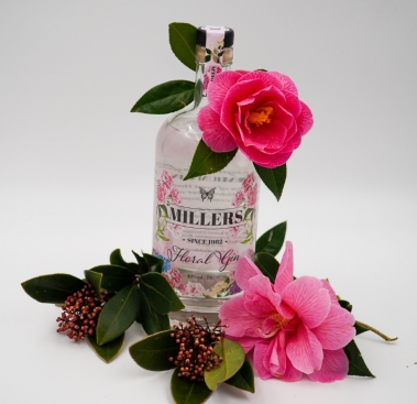 Millers Floral Gin   With hints of Elderflower, Lemongrass and Heather