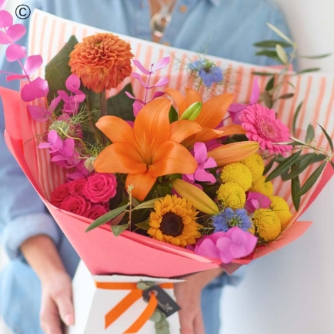 Glowing Colour Trending Bouquet